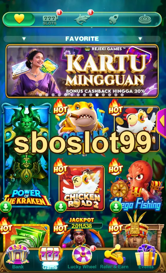sboslot99 Tangkapan Layar - APK Resmi